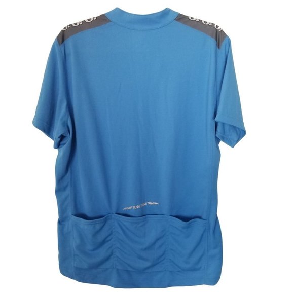 Pearl Izumi Select Series Mens L Blue Short Sleeve - Picture 7 of 7